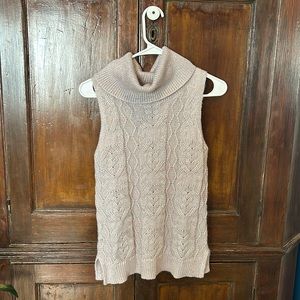 Bb Dakota sleeveless turtleneck sweater sparkly size S